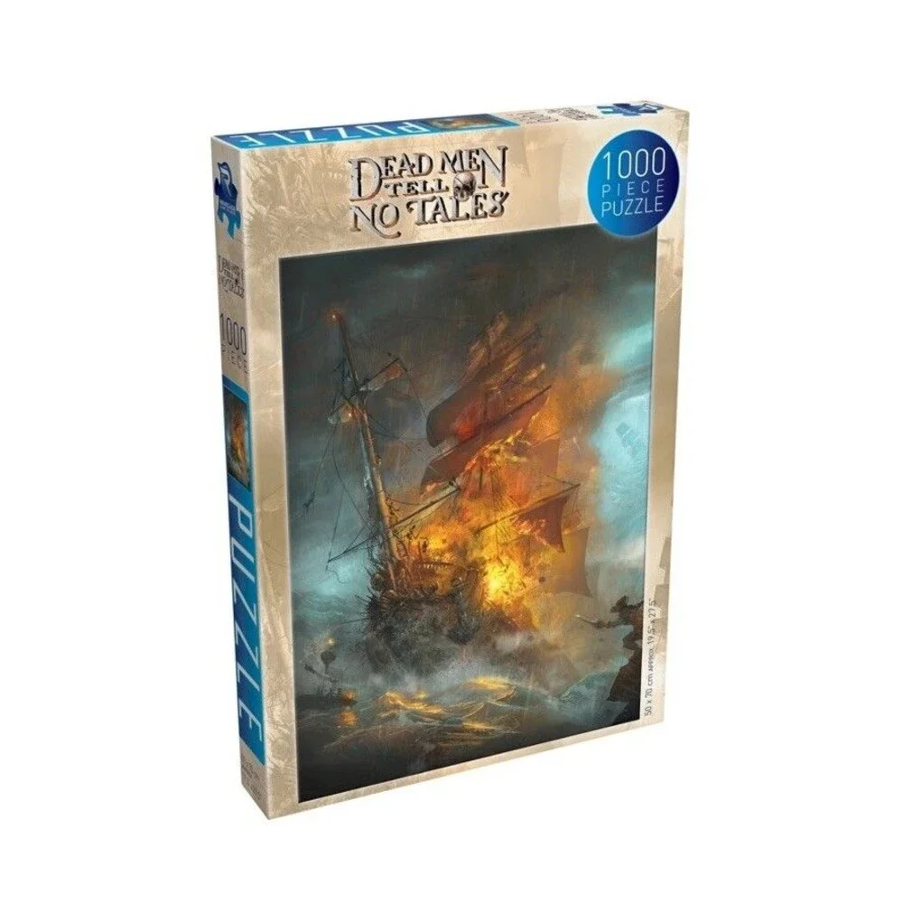 Dead Men Tell No Tales Jigsaw Puzzle Renegade Games Board Card New Ship Sailing